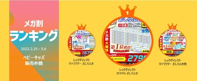 メガ割ランキング:ベビー・キッズ
