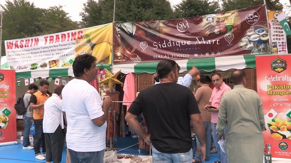 パキスタン側物販店