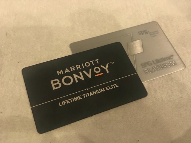 4-01　マリオットライフタイムチタンカード