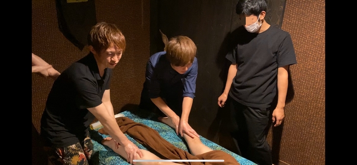 男性セラピスト合同練習会