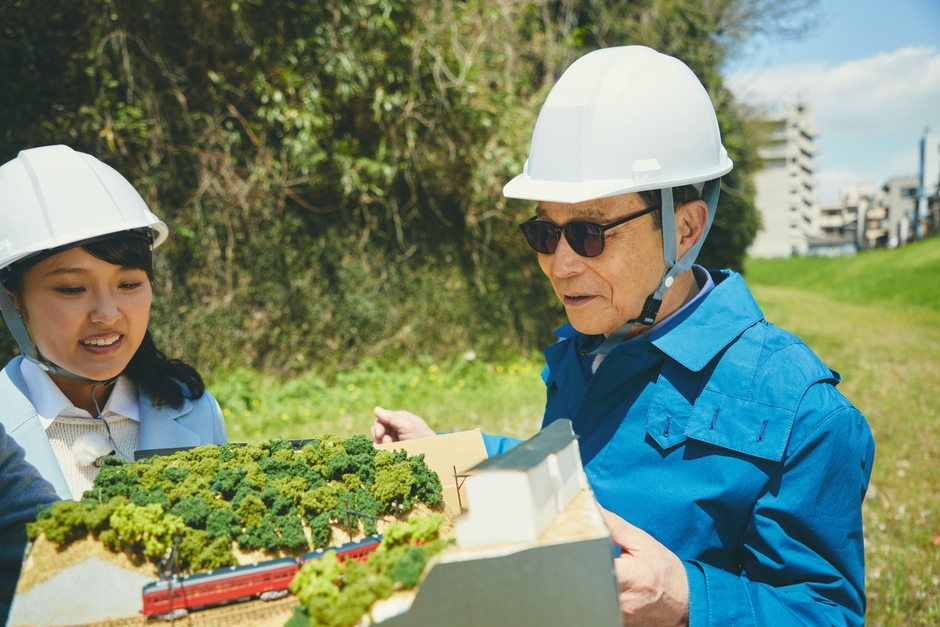 名古屋城外堀(旧瀬戸電跡)