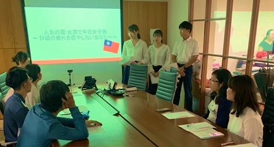 令和元年（2019年）の台湾研修プログラムの様子