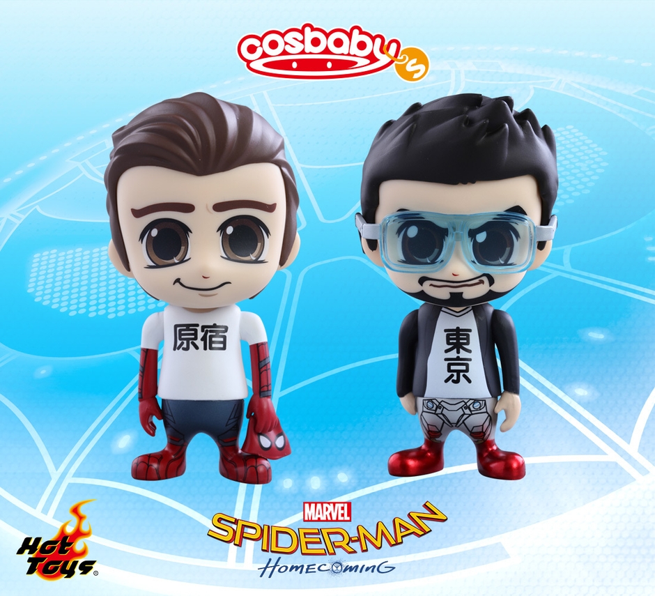 限定アイテム　【コスベイビー】ピーター・パーカー＆トニー・スターク（東京＆原宿ツアー版）＜２体セット＞　￥5,000（税込）