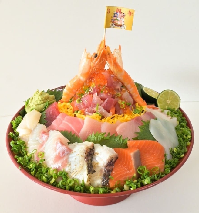3周年記念 大感謝海鮮丼