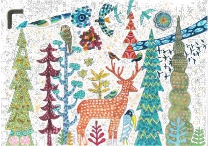 <壁面のデザイン>(イメージ)