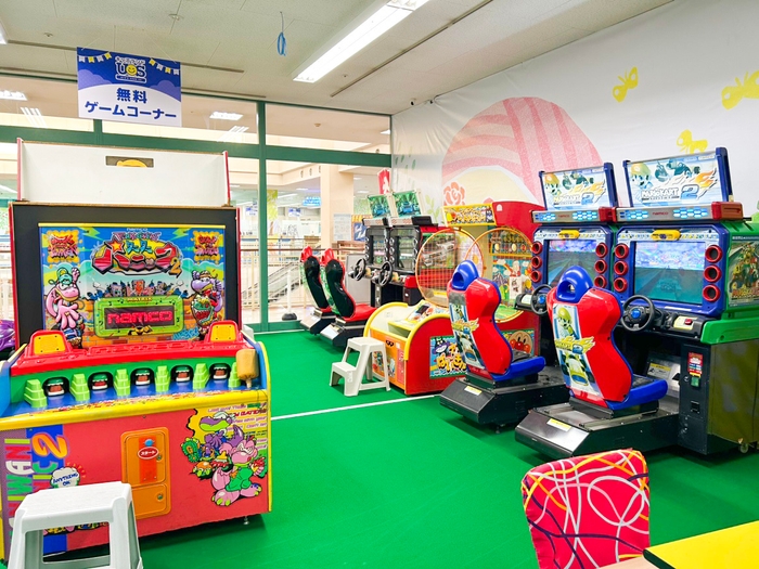 フリープレイのゲームコーナー