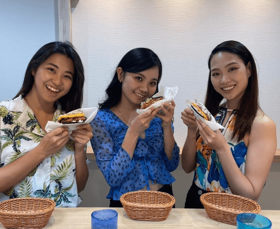 ポークたまごおにぎりカフェ(4)