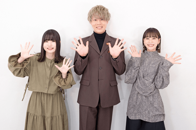 左から 稗田寧々さん、神尾晋一郎さん、本泉莉奈さん