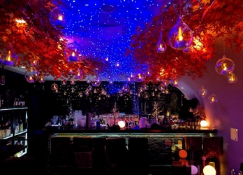 秋のイルミネーションイベント『キャンドルと紅葉 2025』 吉祥寺の「夜カフェ・夜パフェ SUN Tama Bar」で開催中！