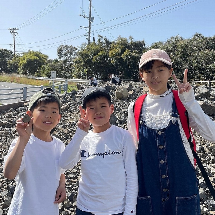 家族みんなでレア化石GET!