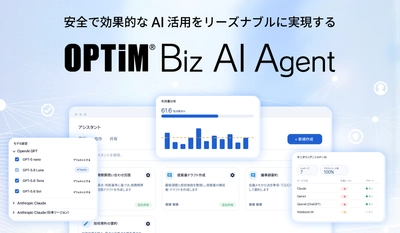 ID数無制限※1・企業定額、 シャドーAI対策でリーズナブル・セキュアな生成AI活用基盤 「OPTiM Biz AI Agent β」提供開始