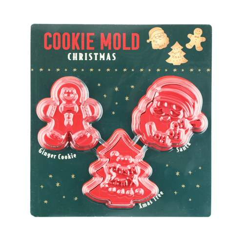 「クッキーモールド 3P クリスマス」価格：429円