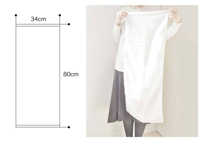 今治タオル 雲の上の肌触り 白雲 フェイス タオル 赤ラッピング付き 9