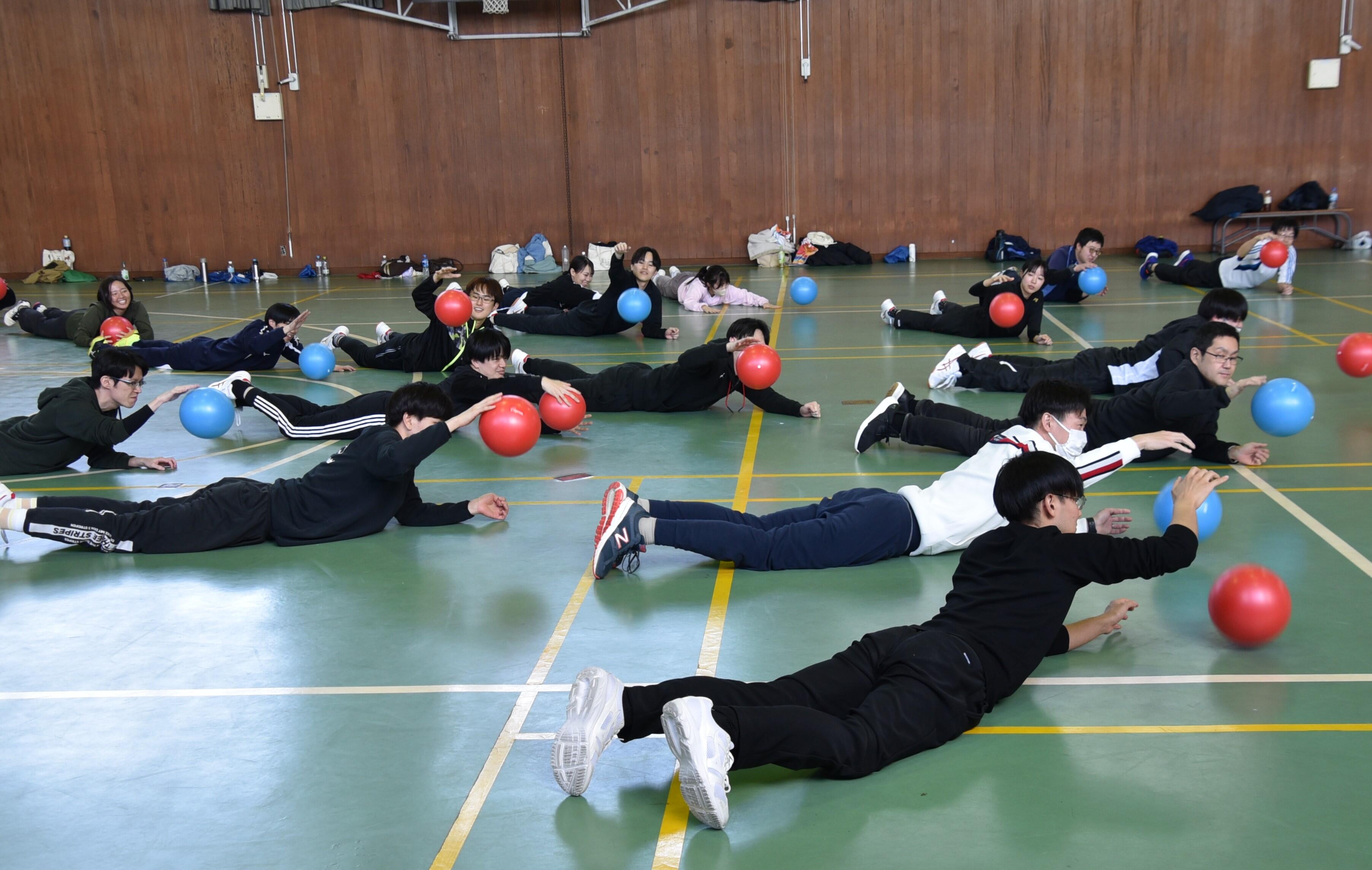 【名城大学】薬学部生が「Gymnastics for ALL指導員」の養成講習会を受講