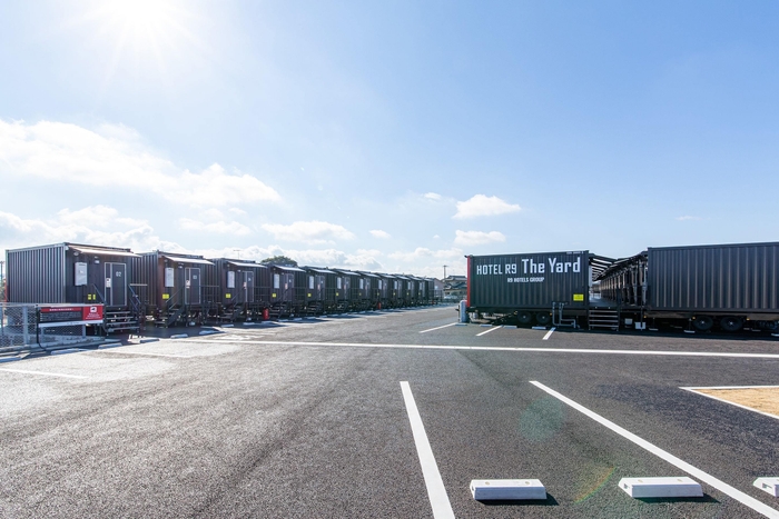 レスキューホテル出動拠点 HOTEL R9 The Yard シリーズ 外観(画像は中津店)