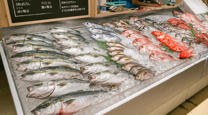 鮮度にこだわる魚屋