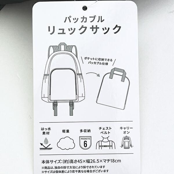 スヌーピーのパッカブルバッグ