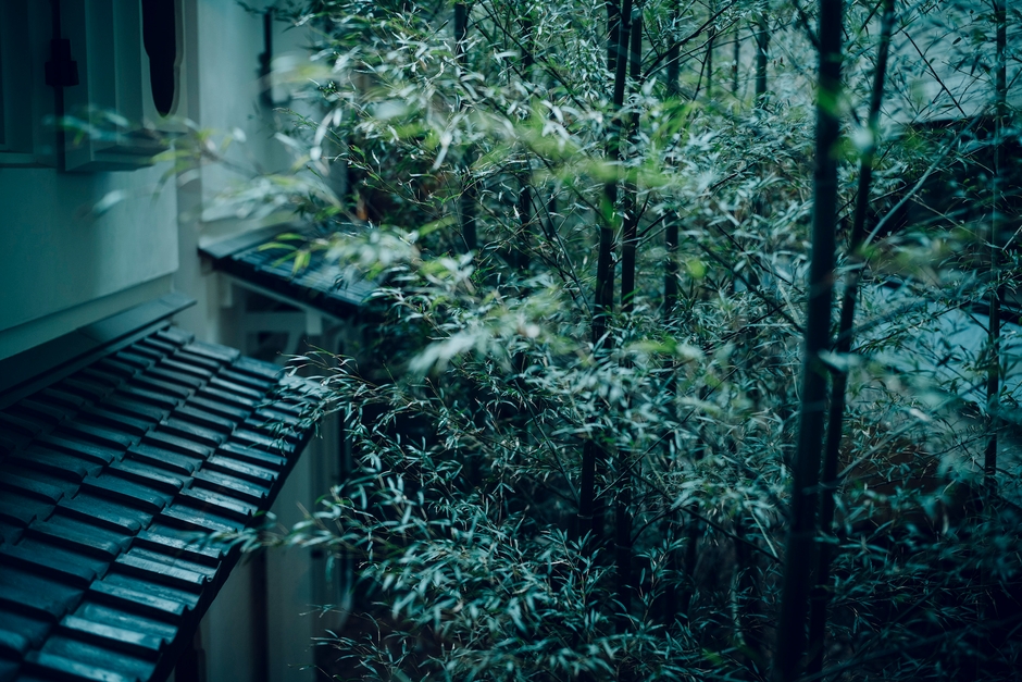 THE HIRAMATSU 京都 (中庭)