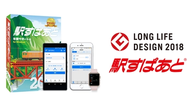 日本で最初に発売された経路検索「駅すぱあと」、 グッドデザイン・ロングライフデザイン賞を受賞！