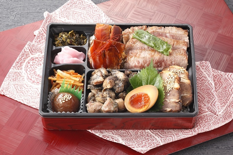 『Dining萬來』4種の味わい食べ比べ弁当 2,160円