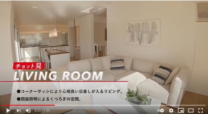 動画再生中画面　3