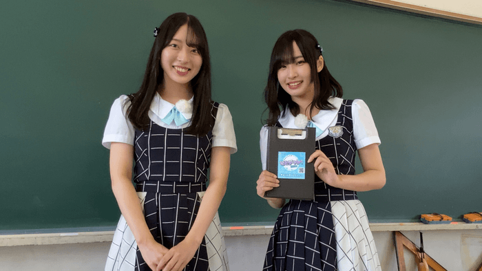 (左)今村美月 (右)沖侑果