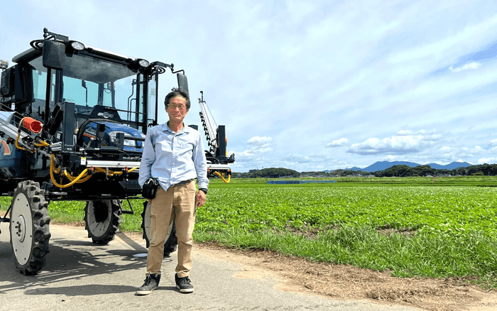 嘉麻ひすい大豆の生産者