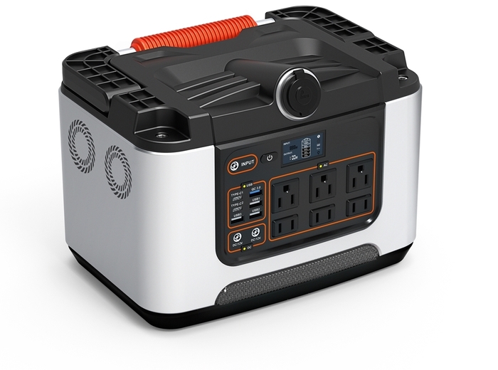 ポータブル電源 T700 ななめ