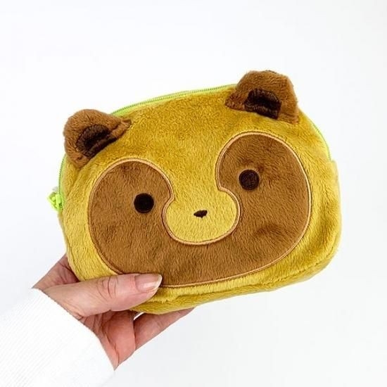 タヌキとキツネのポーチ特集