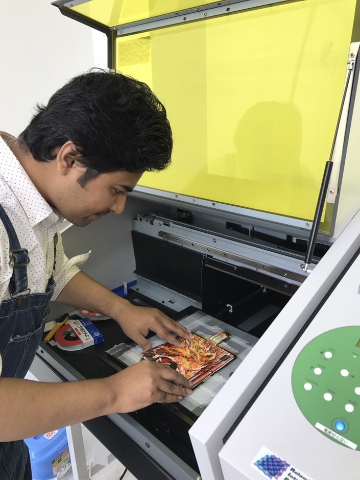 作成の様子 2