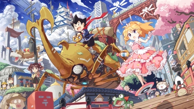 笑いあり涙ありの2Dオリジナルアニメ「ニンジャクシス」　 アピール映像制作のため5月8日よりクラウドファンディング開始
