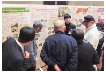 昨年の様子(除染研究 相談ブース)