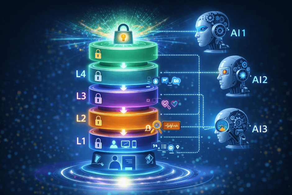 ログインまでの多重高層防御