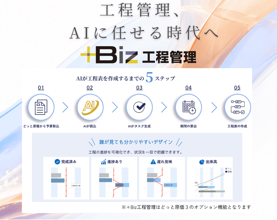 AI工程管理「＋Biz工程管理」