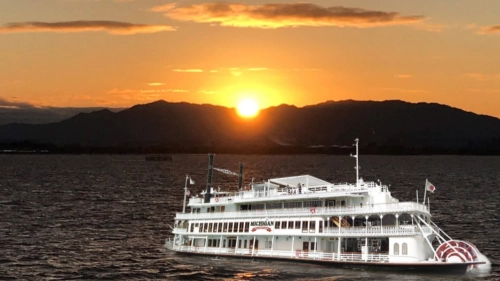 新年の幕開けを日本一のびわ湖で迎える ミシガン初日の出クルーズ