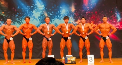【名城大学・バーベルトレーニング部】 久野清照選手（経済学部４年）日本ジュニア男子ボディビル選手権75kg超級で優勝