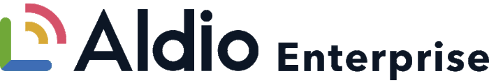「Aldio Enterprise」ロゴ1