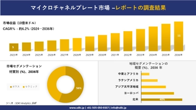 マイクロチャネルプレート市場の発展、傾向、需要、成長分析および予測2024－2036年