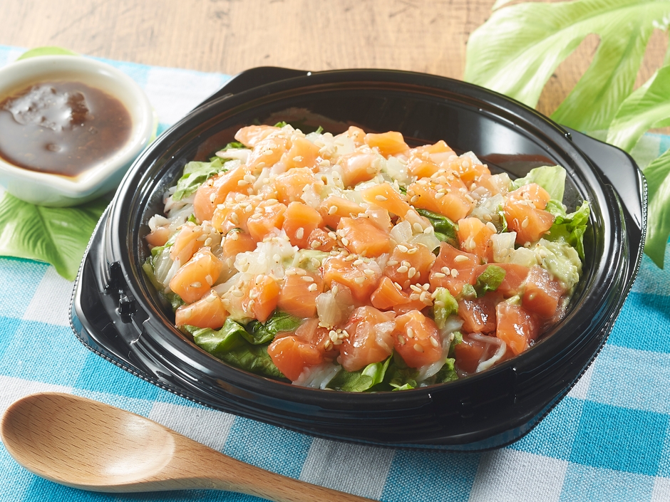サーモンポキ丼画像(画像はイメージです。)