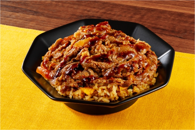 肉まみれ!牛焼肉炒飯(焙煎にんにくたれ味)