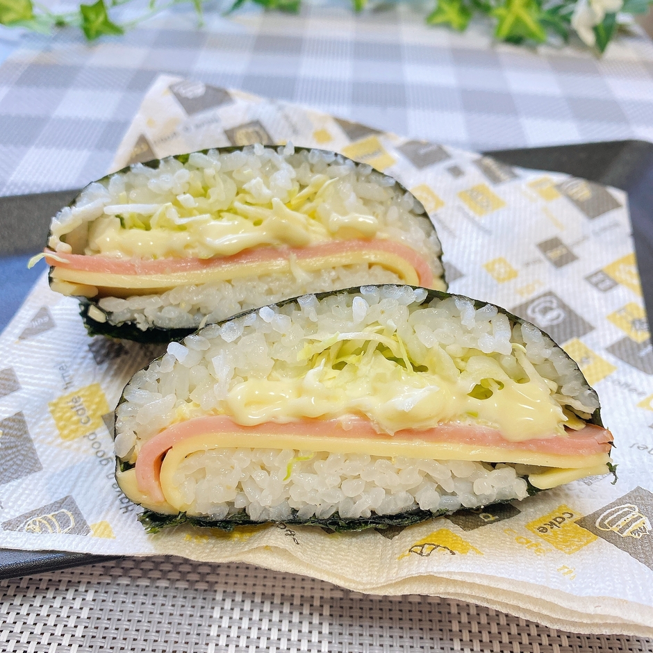 おにぎらず 出汁マヨ使用