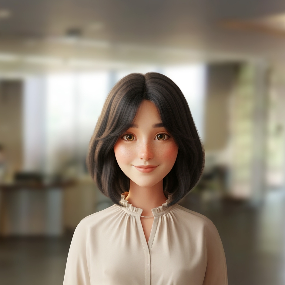 白子町役場に設置される対話型AIキャラクター