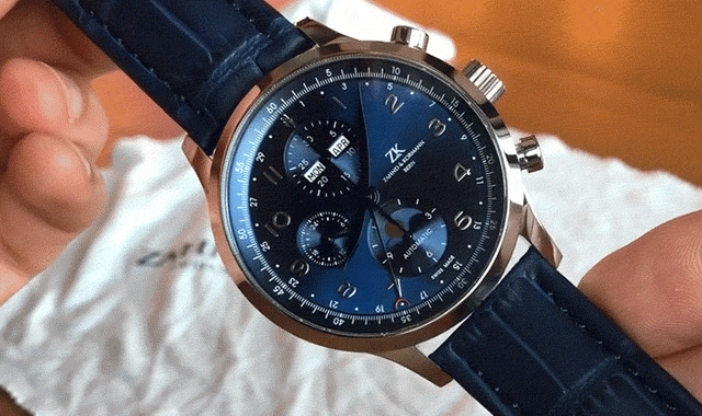 Z&K スイスメイド新鋭ブランドの機械式腕時計、クラウドファン 
