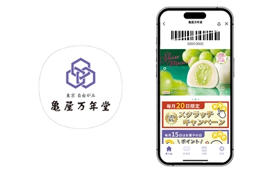 老舗和菓子店『亀屋万年堂』の LINEミニアプリに『betrend』が採用　 ～ポイントが貯まる・使える会員証機能を搭載～