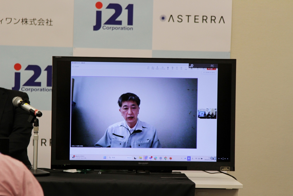 七尾市建設部上下水道課 課長 佐々木仁寛様