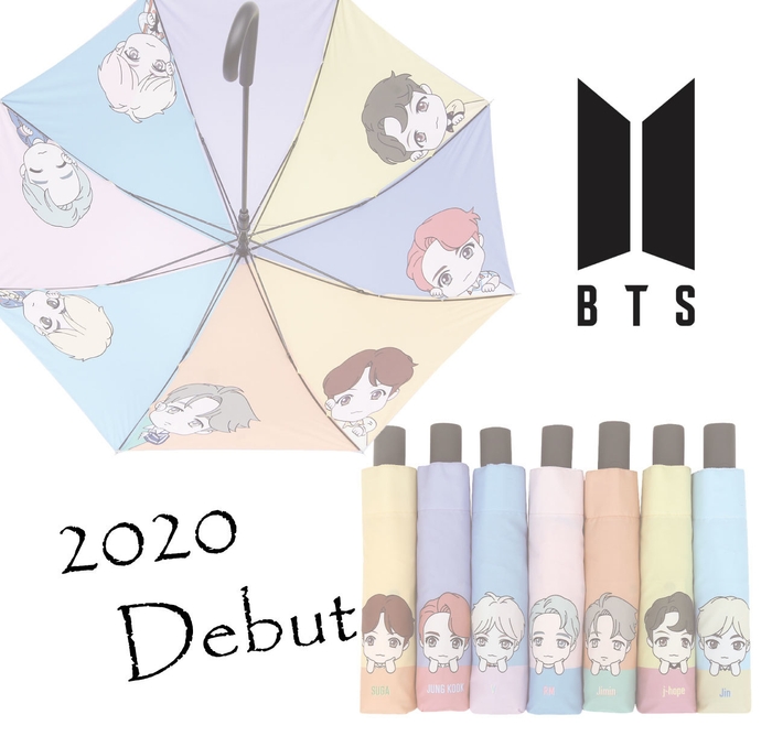BTS member 傘