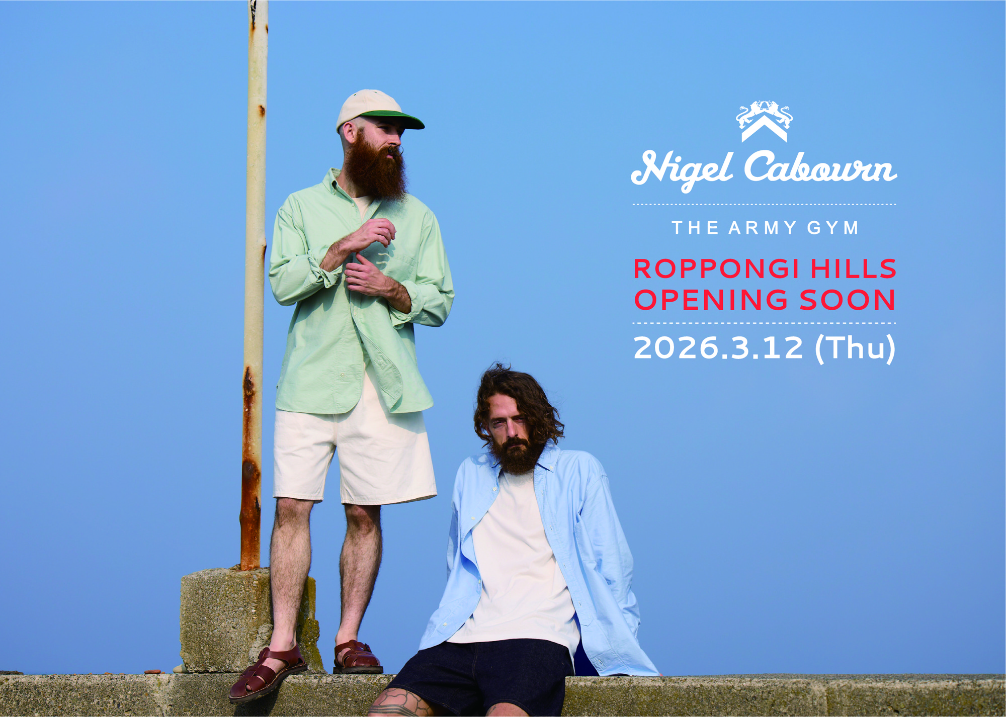 ナイジェル・ケーボン六本木ヒルズ店グランドオープンのお知らせ