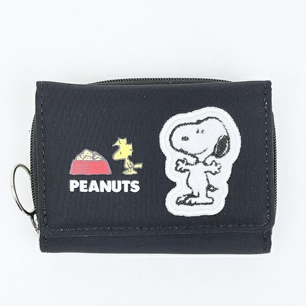 スヌーピーの三つ折り財布