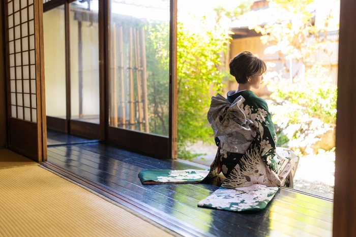 成人式前撮り京町家スタジオ撮影お客様写真