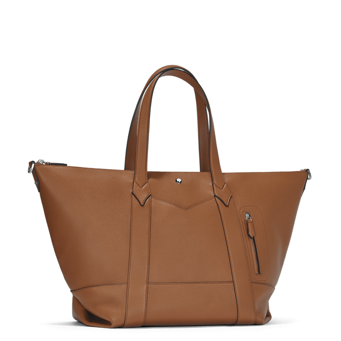 モンブラン ソフトグレイン ダッフルバッグ(キャラメル)　381,700円(税込)　銀座本店限定